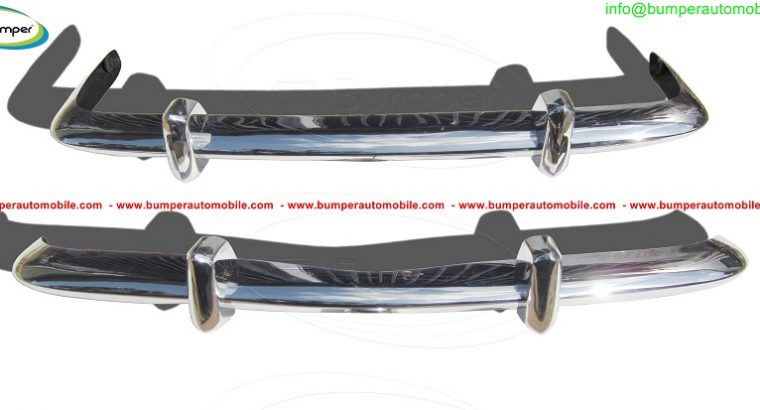 VW Karmann Ghia Euro style bumpers in stainless steel