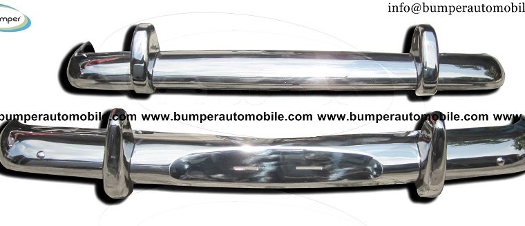 Volvo Amazon Euro bumper in stainless steel