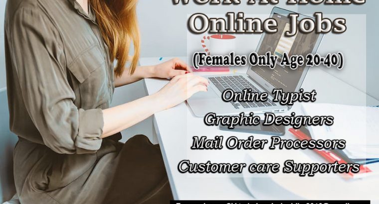 Work at Home Online Jobs