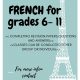 FRENCH, ENGLISH LANGUAGE CLASSES