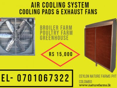 Evaporative air cooling system