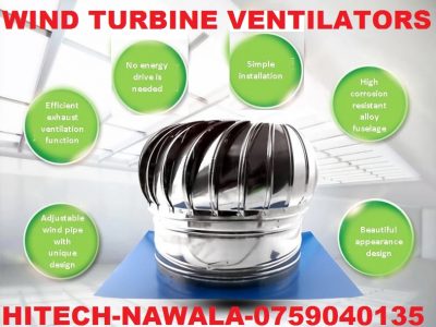 Wind turbine ventilators