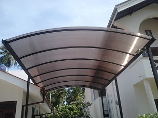NatureCare Transparent UV resist Polycarbonate Carport Canopy +94770500352-+94717135153 naturecare321@gmail.com (3)