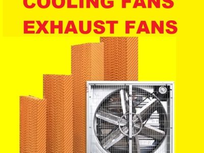 Poultry farms ,Greenhouse cooling fans