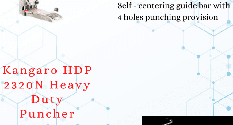Kangaro HDP 2320N Heavy Duty Puncher