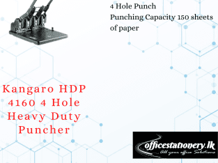 Kangaro HDP 4160 4 Hole Heavy Duty Puncher