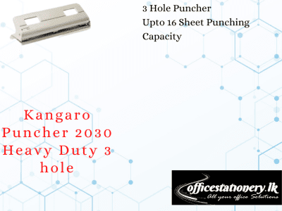 Kangaro Puncher 2030 Heavy Duty 3 hole