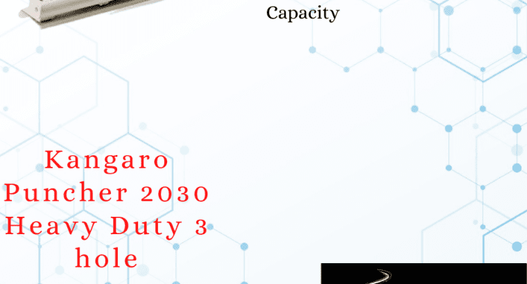 Kangaro Puncher 2030 Heavy Duty 3 hole