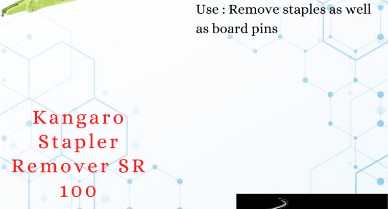 Kangaro Stapler Remover SR 100
