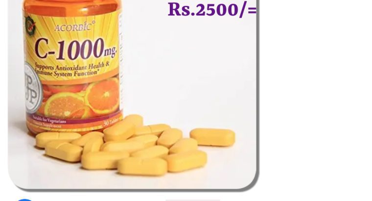 ACORBIC Vitamin C- 1000mg