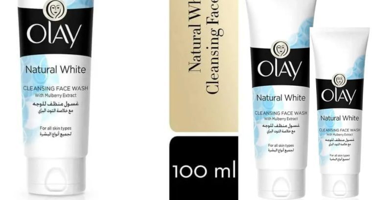 Olay Natural White Cleansing Face Wash