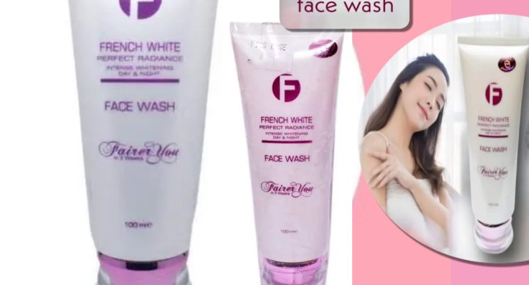 French White FACE WASH