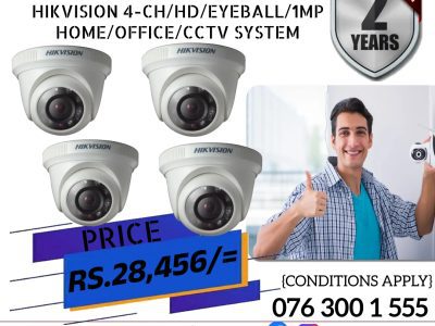 NEMICO | CCTV CH 4-HD/ 1MP /Eyeball