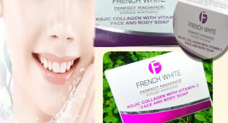 French White Face and body soap