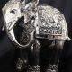 Elephant Figurine 6 Inch in height Silver Plated
