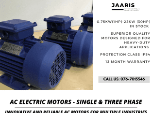 AC ELECTRIC MOTORS SINGLE AND THREE PHASE