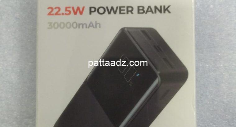 Joyroom power bank 22.5W 30000mAh PD QC3.0 AFC black (JR-QP193)