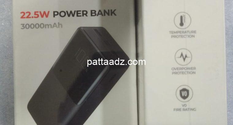Joyroom power bank 22.5W 30000mAh PD QC3.0 AFC black (JR-QP193)