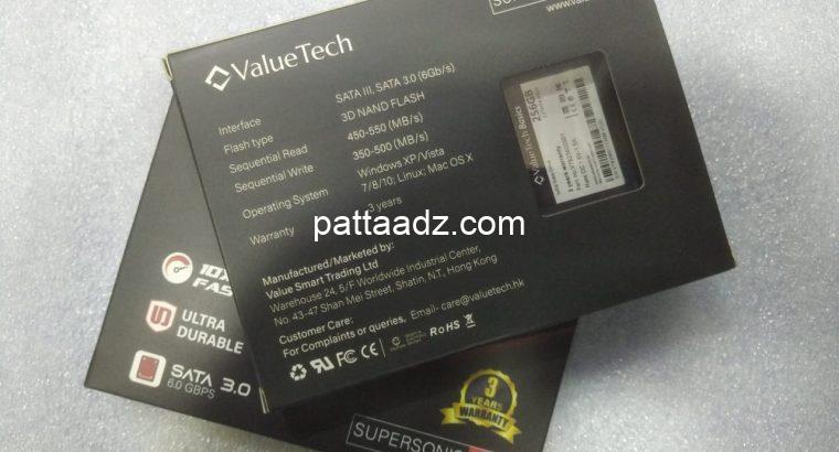 ValueTech 256GB SATA SSD DRIVE