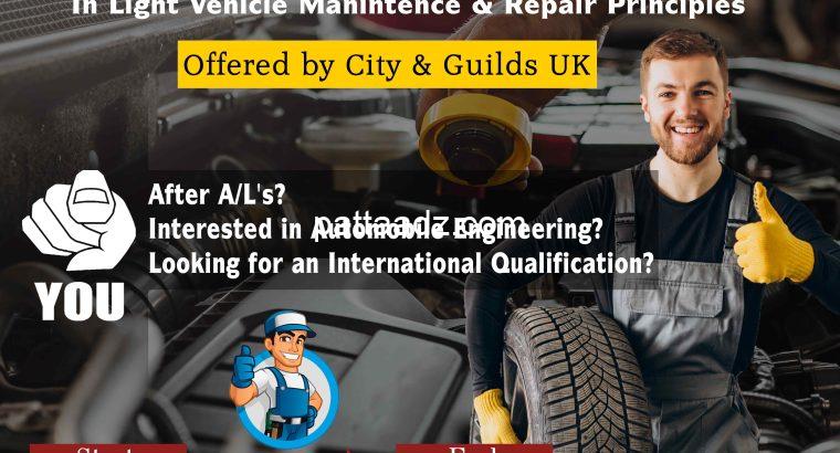 City & Guilds – Level 3 Automobile Diploma