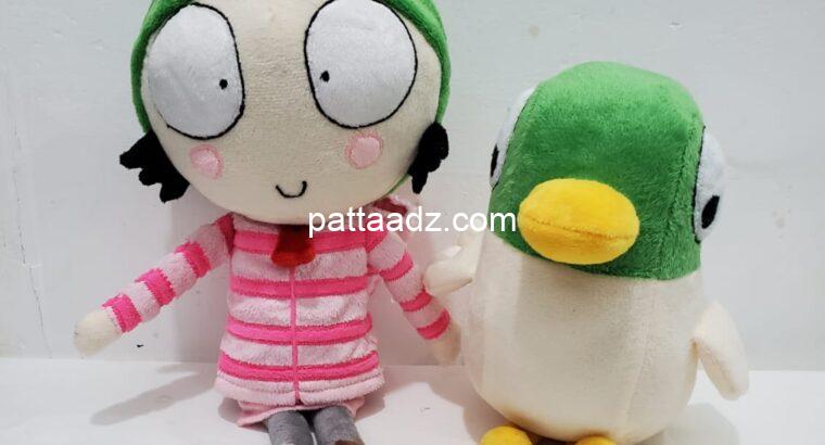 Handmade Character Soft Toys Sarah & Duck