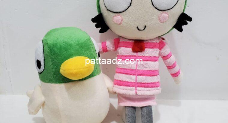 Handmade Character Soft Toys Sarah & Duck