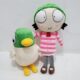 Handmade Character Soft Toys Sarah & Duck