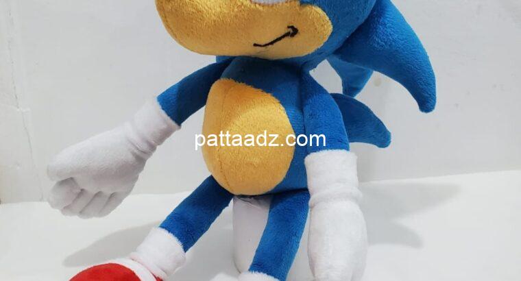 Handmade Character Soft Toy Sonic the Hedgehog