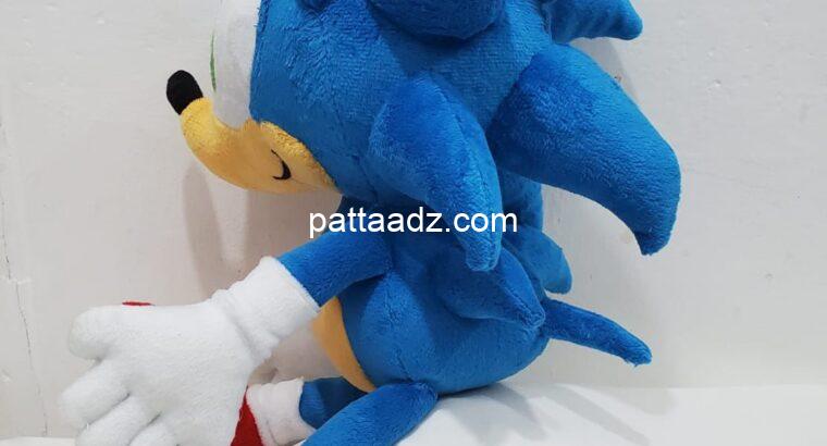 Handmade Character Soft Toy Sonic the Hedgehog