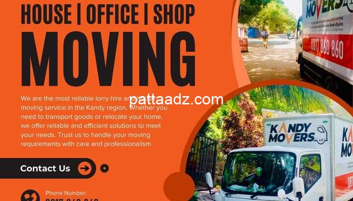 House Moving Services in Kandy